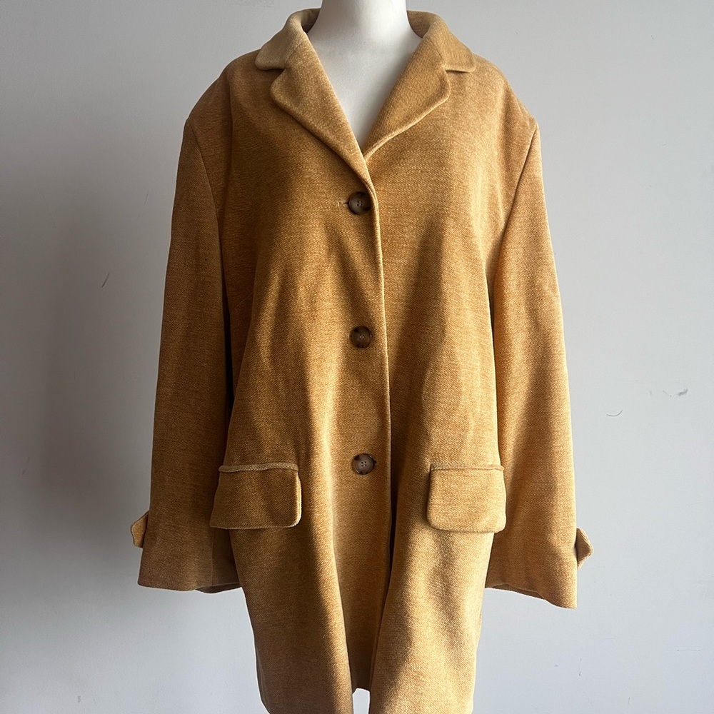 Vintage Choice by Steilmann Mustard Coat | Made in Greece
